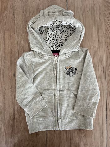 Sweat zippé bébé fille