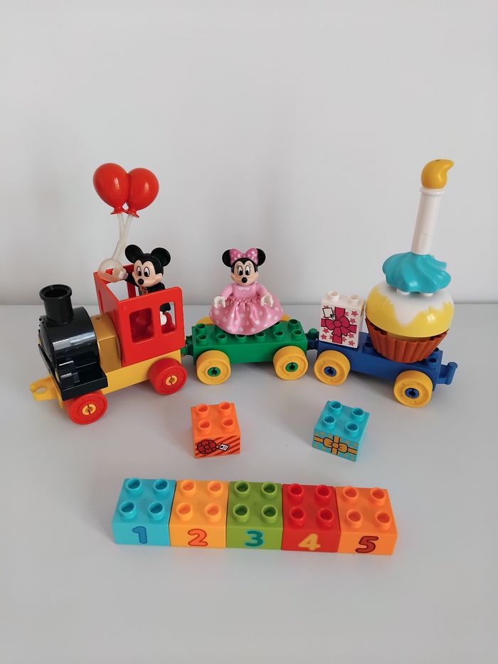 DUPLO Train Mickey et Minnie Anniversaire Disney 10597 Complet 🎂 - photo numéro 3