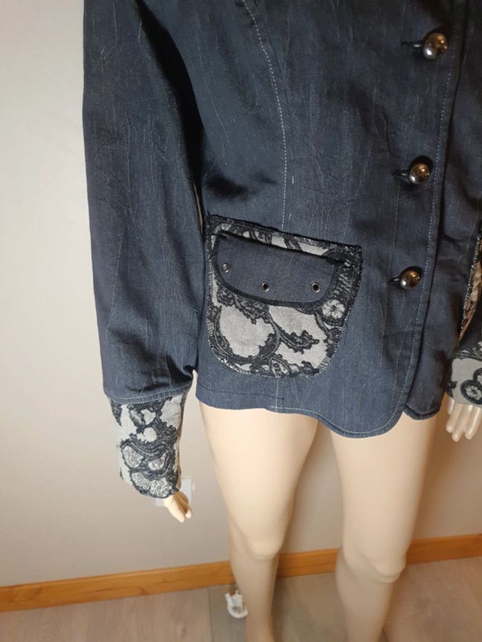 SQuise blazer broderies T.40 - photo numéro 7