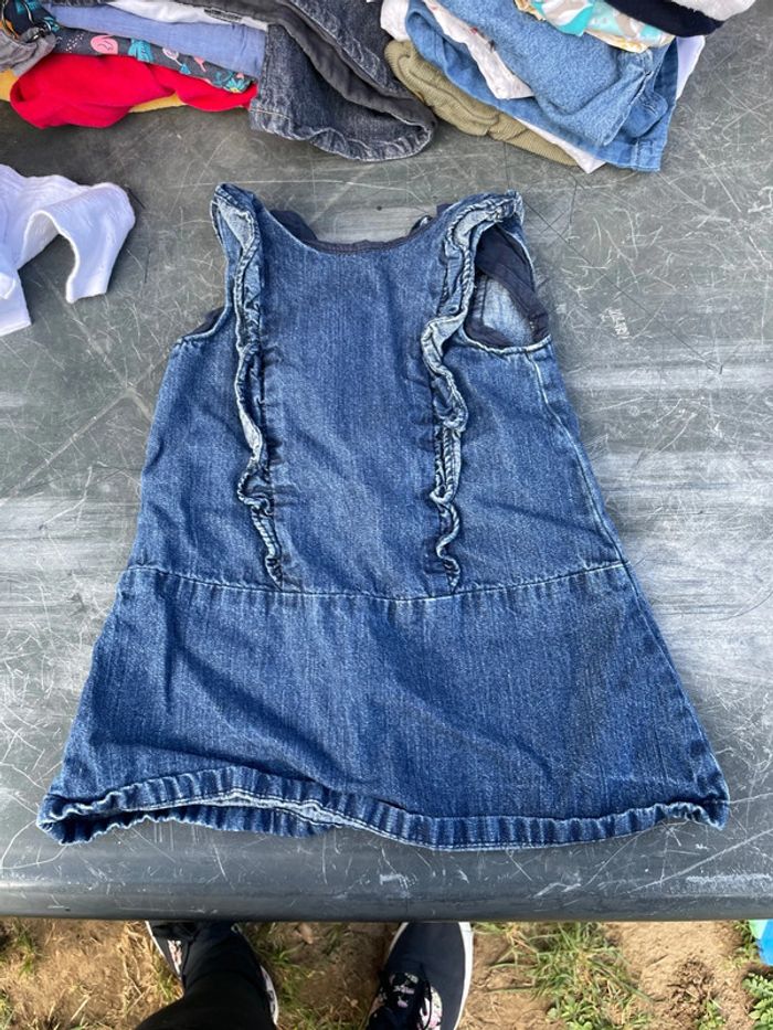 Robe en jeans fille 12 mois