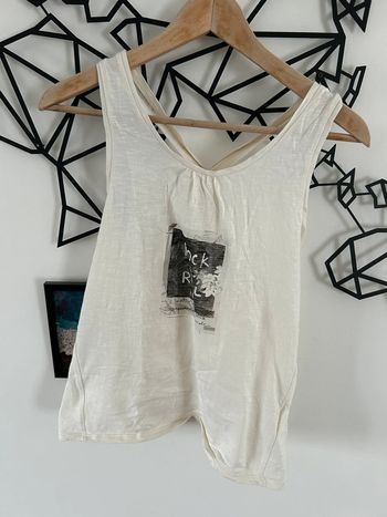 Débardeur ikks 14 ans fille crème