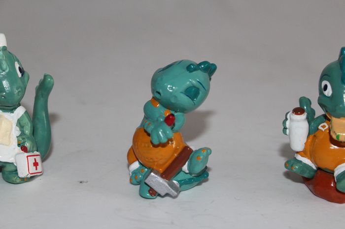 Kinder Lézards 1995 Lot de 4 - photo numéro 3