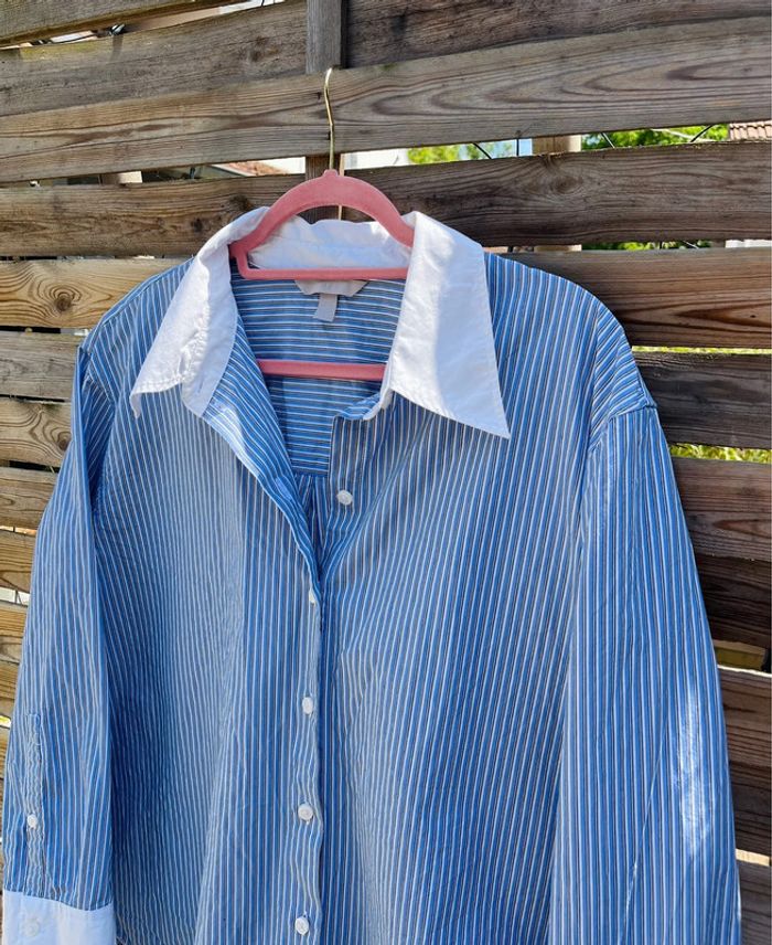 Chemise à rayures - Taille L - photo numéro 3