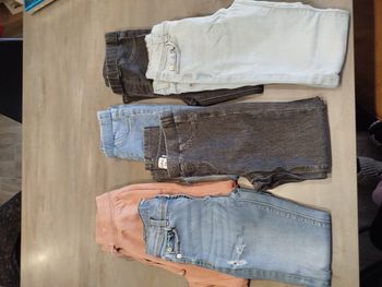 Lot de 6 pantalons filles 8 ans 