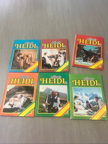 6 livres Heidi