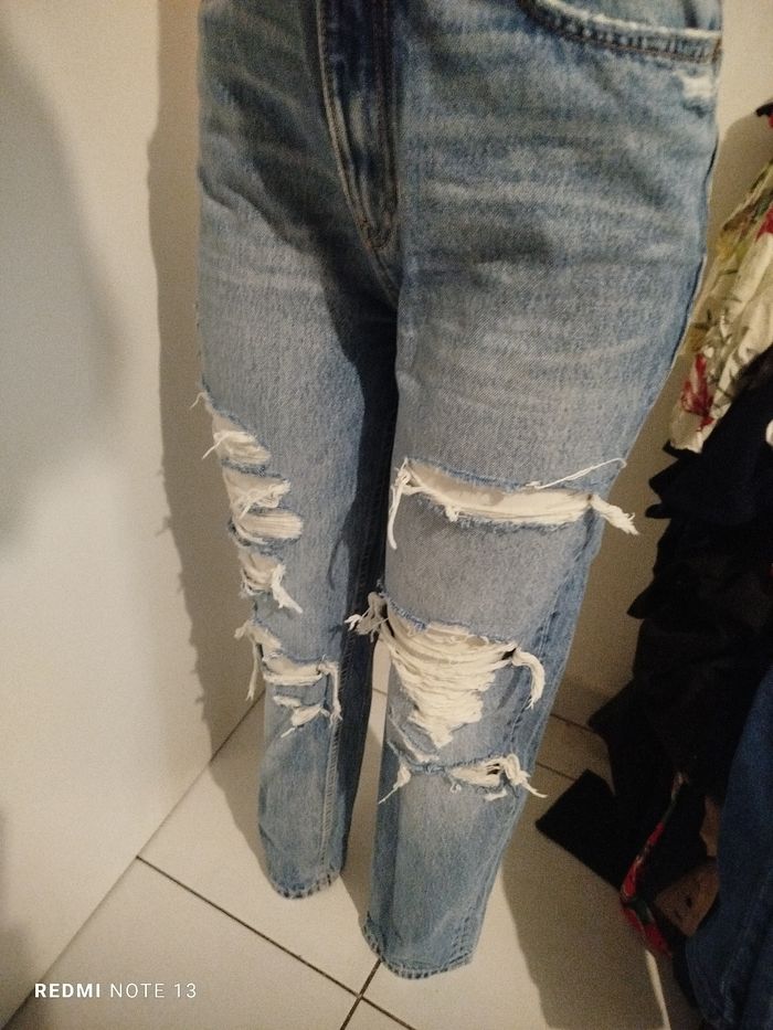 #kytie38femme. Jeans MoM taille haute taille 38 - photo numéro 3