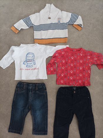 Lot vêtements 12 mois