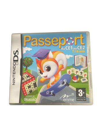 Jeu vidéo Passeport du CE1 au CE2 7/8 ans sur console Nintendo Ds