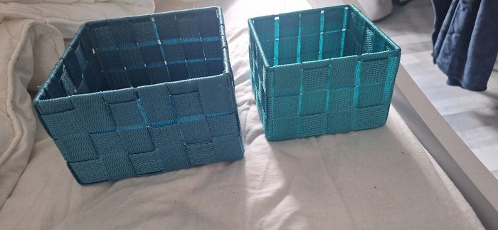 Panier de rangement en tissu