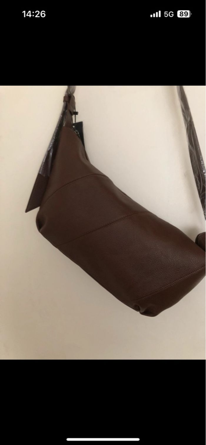 Sac banane marron - photo numéro 3