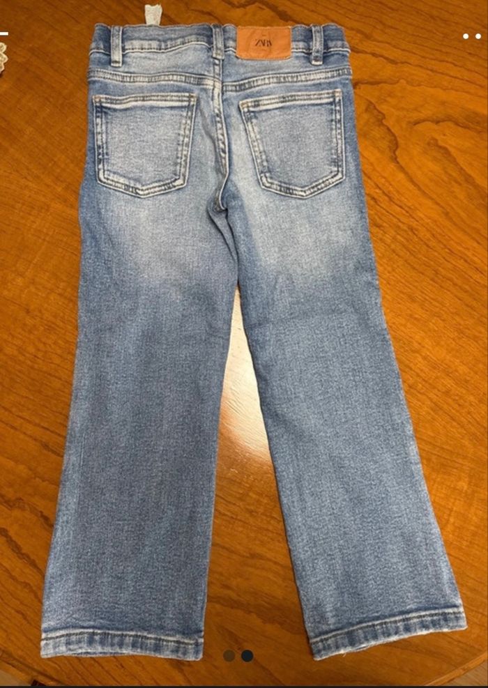 Jean fille ZARA taille 7 ans très bon état - photo numéro 2