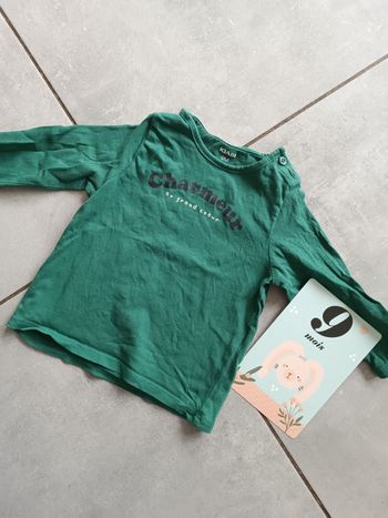 T-shirt bébé garçon 9 moid