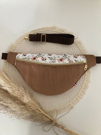 Sacoche banane cappuccino.