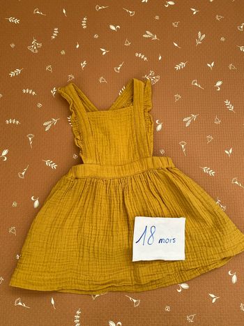 Robe en gaze 18 mois
