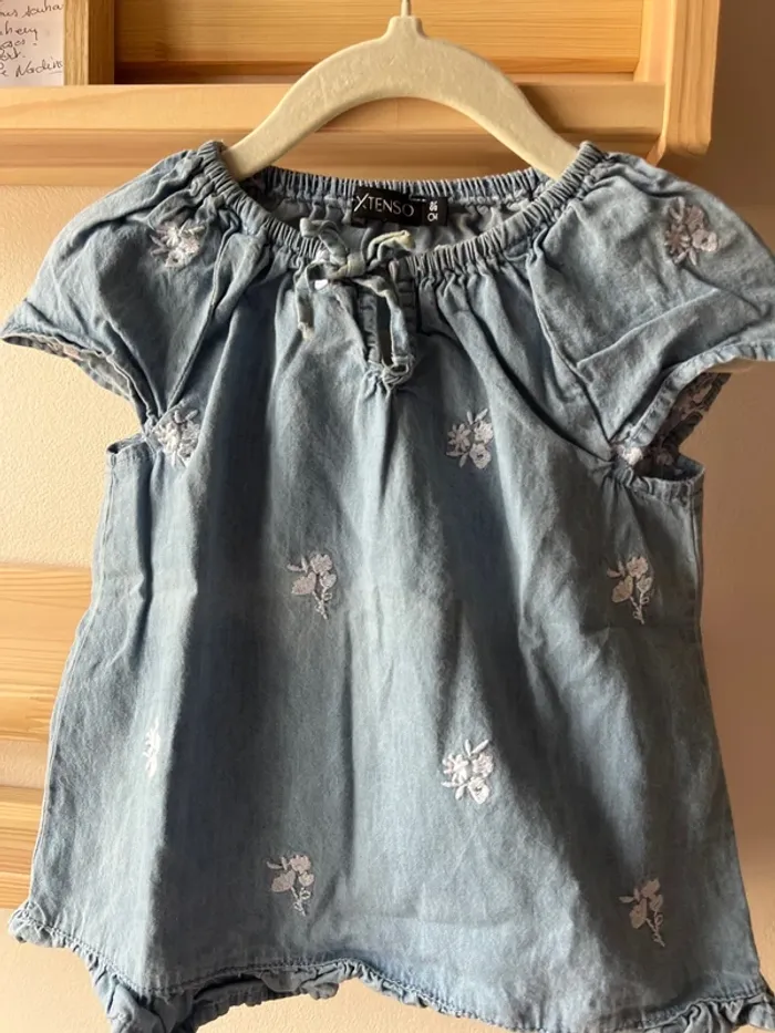 Ensemble blouse et short - photo numéro 2