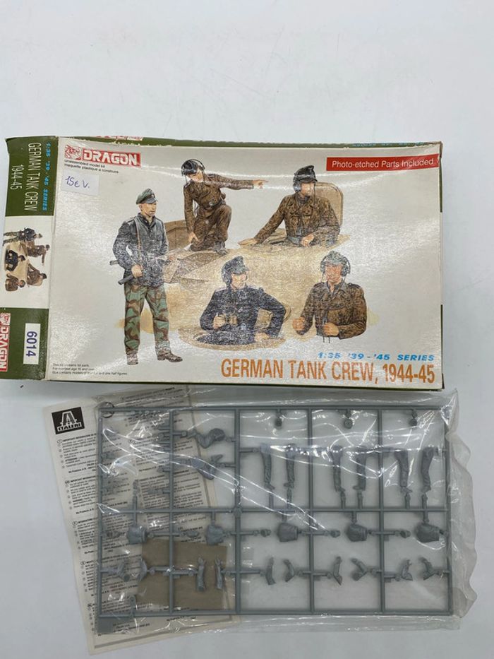 Dragon maquette German tank crew 1944-45 - photo numéro 3