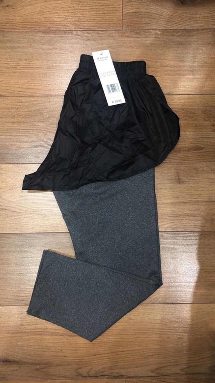 Pantalon legging sport noir gris🌺 calzedonia taille M🌺 neuf avec étiquette