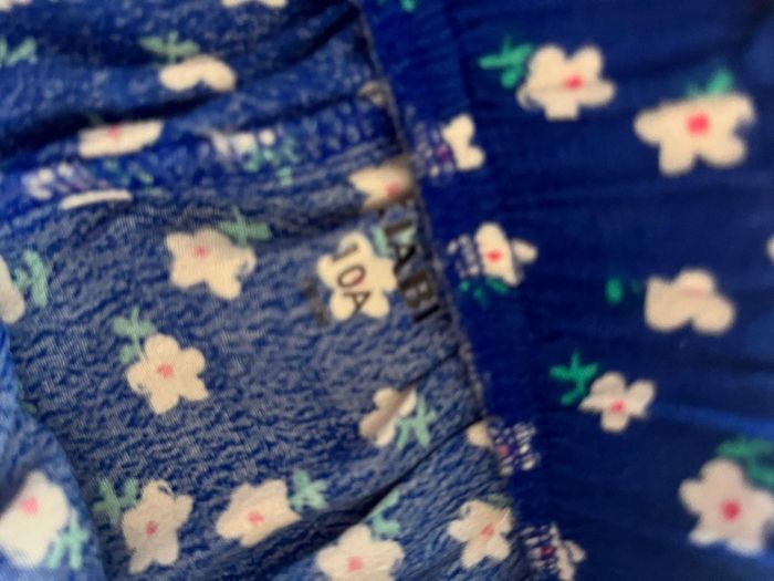 Pantalon fluide léger Kiabi 10ans fleurs - photo numéro 2