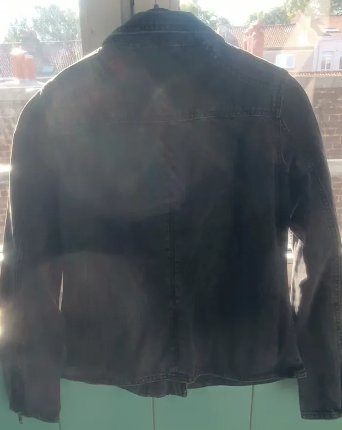 Veste jean gris foncé Esprit - photo numéro 4