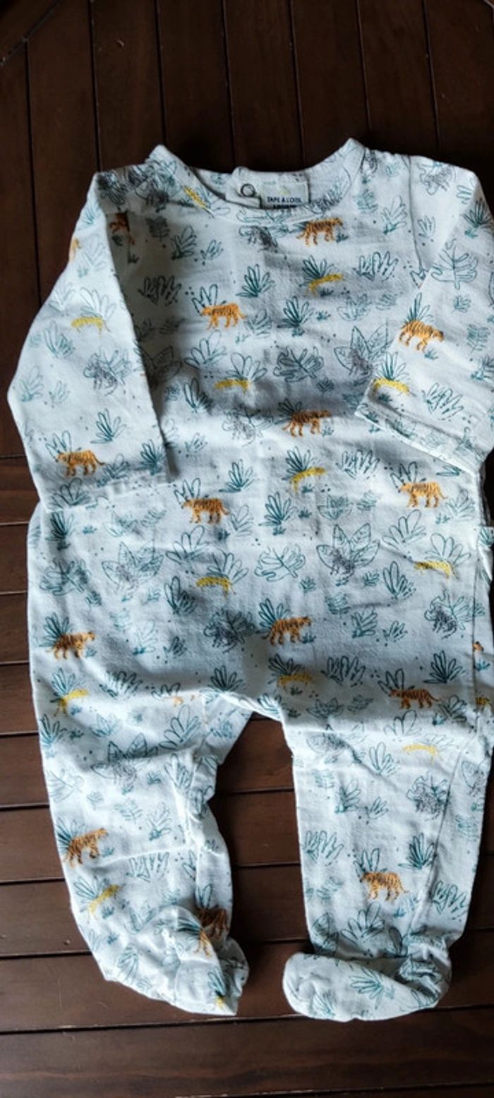 Lot 3 pyjamas coton 6 mois - photo numéro 5