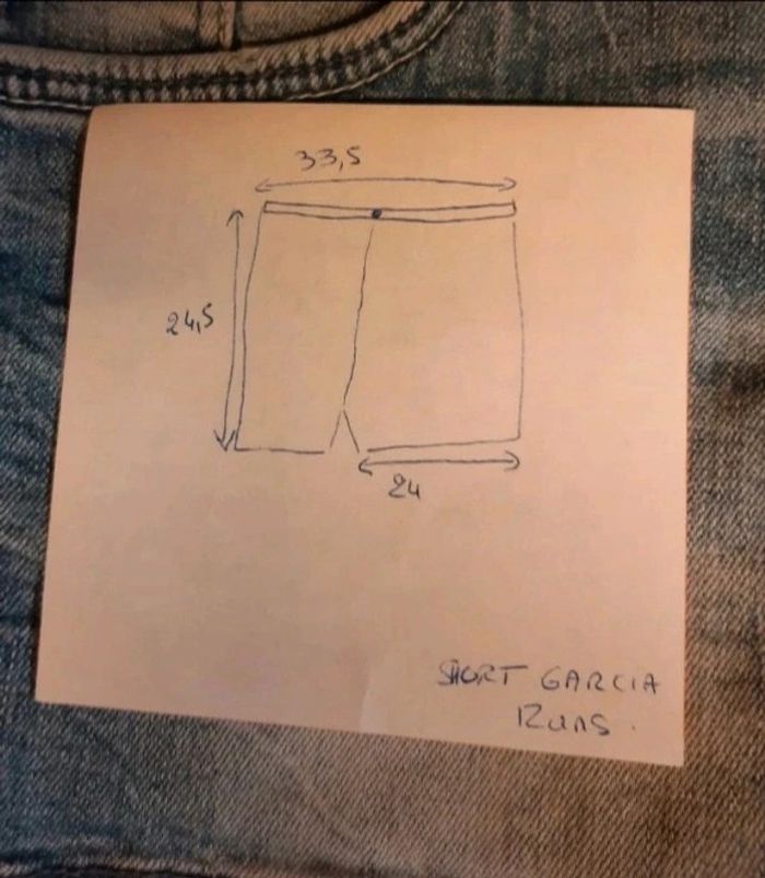 Short bleu garcia 12 ans - photo numéro 5