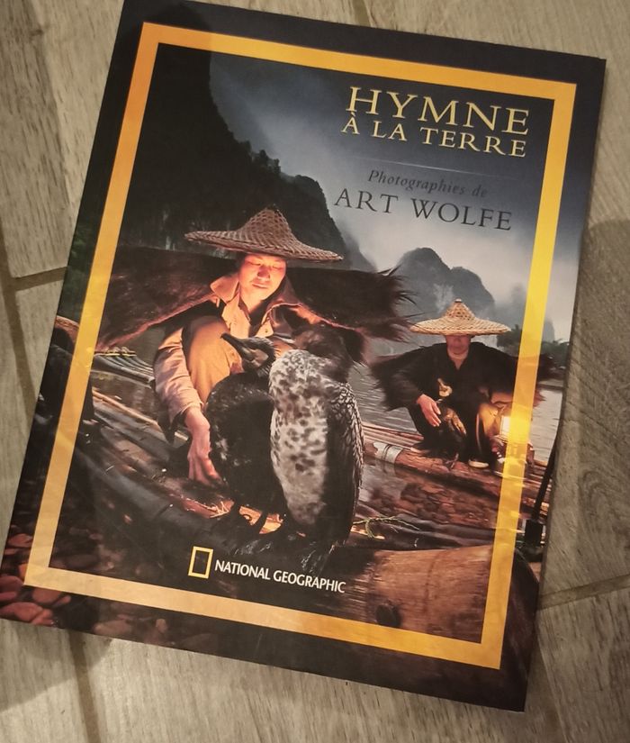 Livre h Hymne à la terre d'Art Wolfe