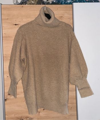 Pull col roulé femme