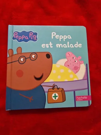 Livre peppa pig, peppa est malade