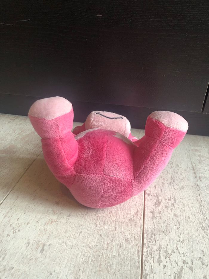 Peluche vache rose - photo numéro 3