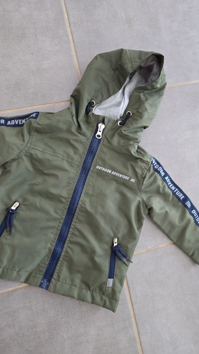 Veste imperméable kaki - photo numéro 2