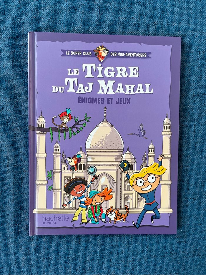 Livre McDo Le tigre du Taj Mahal