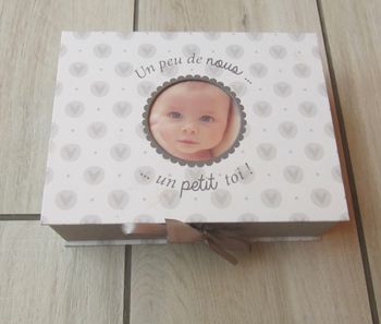 Boite a souvenirs bébé