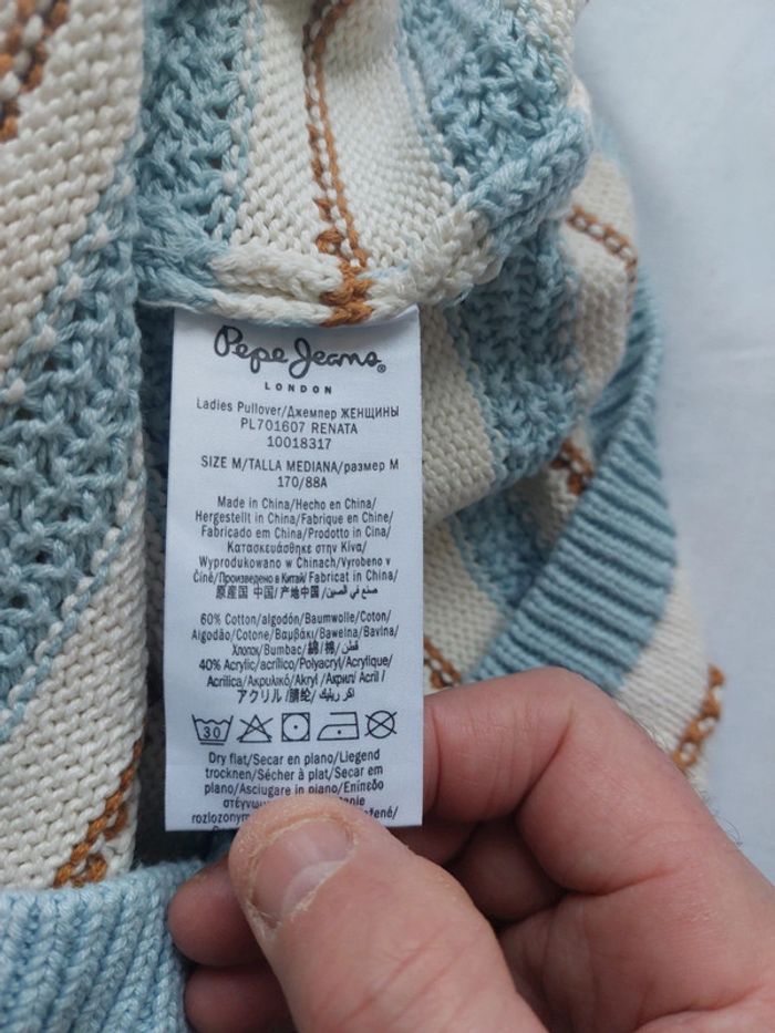 Pull Pepe Jeans taille M - photo numéro 4