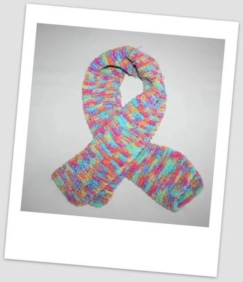 Echarpe multicolore 80cm