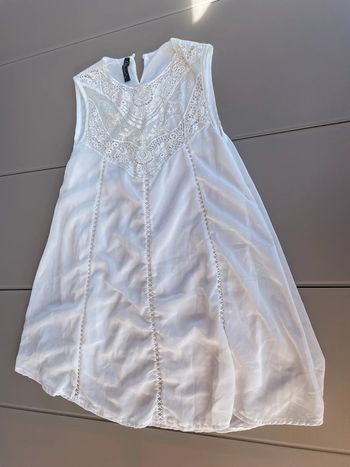 Robe blanche chasuble
