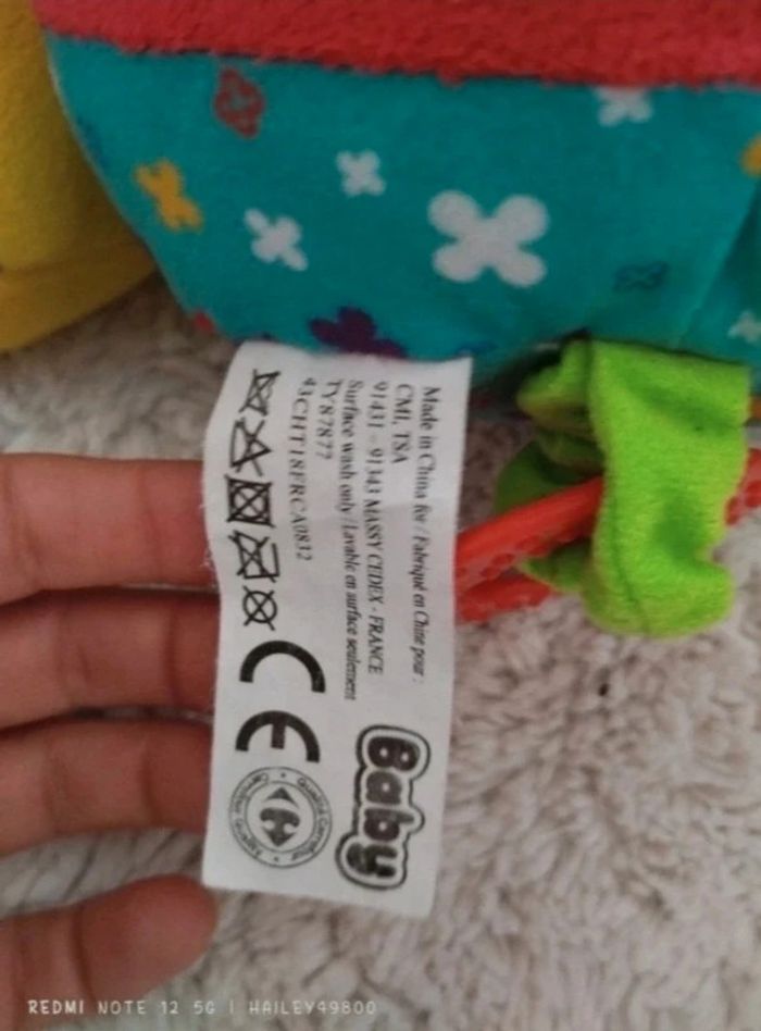 Jouet Girafe d'activité 3/6 mois - photo numéro 3