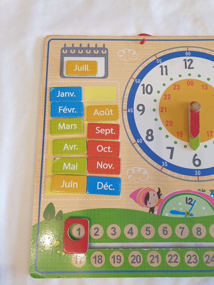 Calendrier bois - photo numéro 4