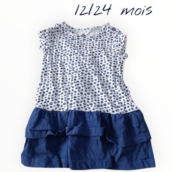 Robe manches courtes