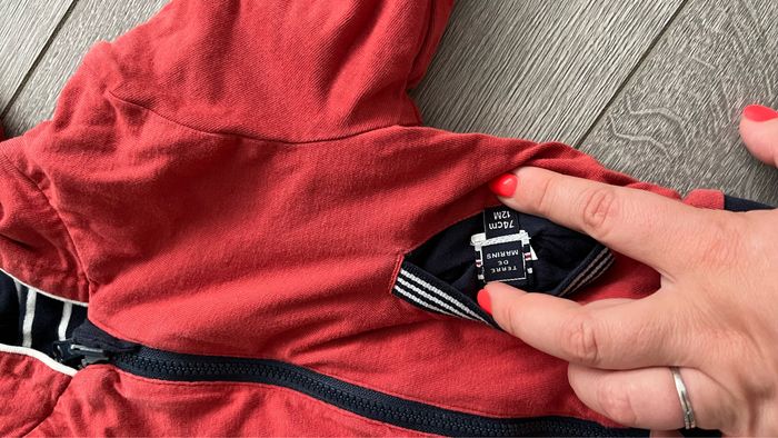 Gilet « Terre de Marins » - 12 mois - photo numéro 2