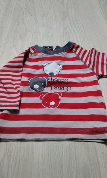 Maillot manches longues bébé garçon 6 mois