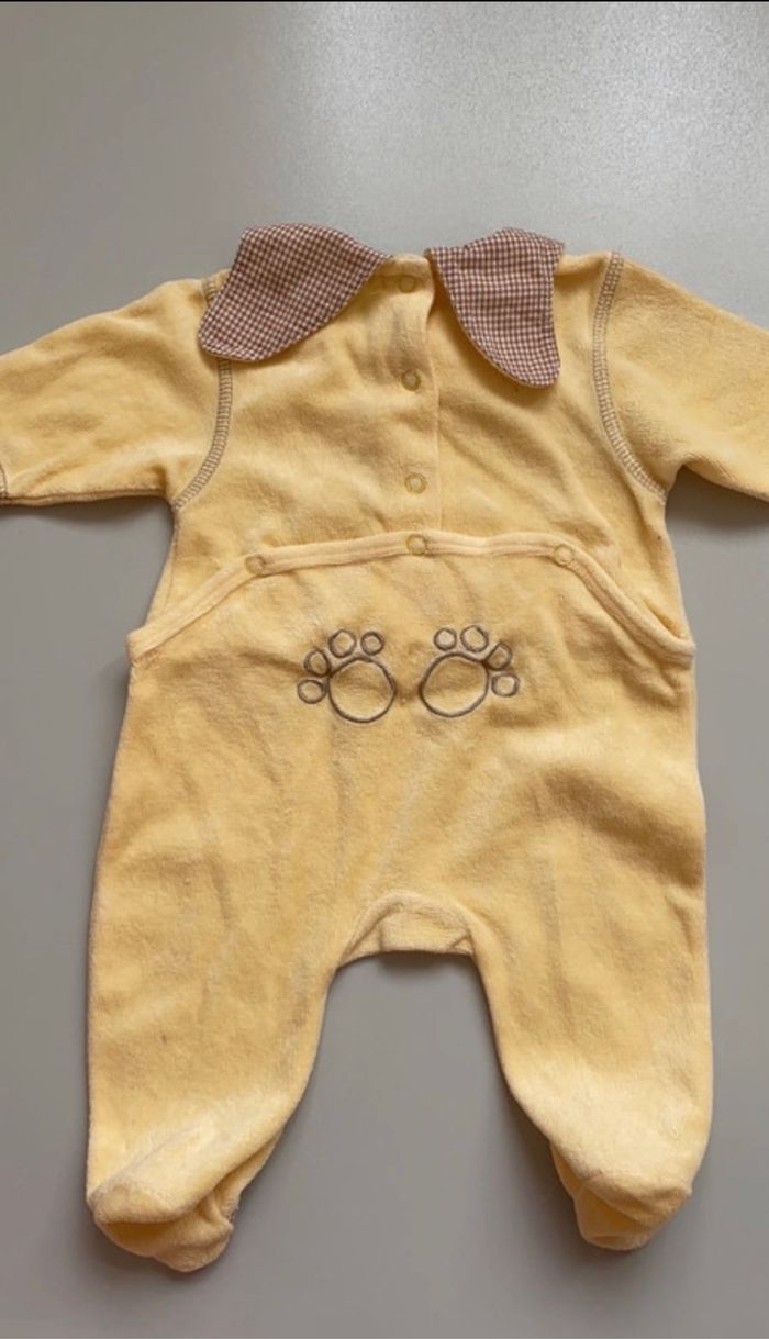 Lot de 7 pyjamas chauds 1 mois - photo numéro 9