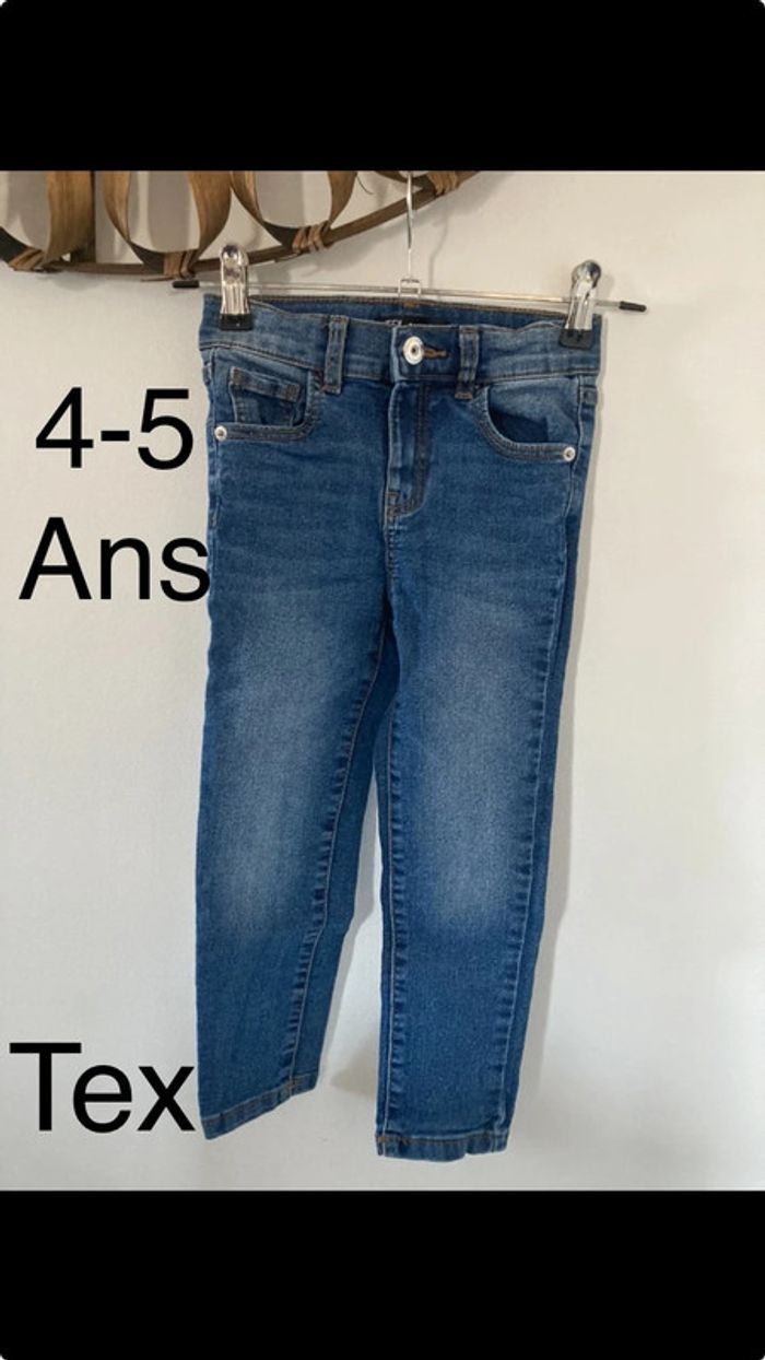 Jean slim fille taille 4-5 ans
