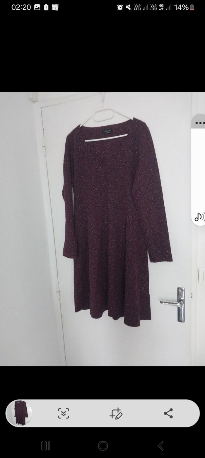 Jolie robe bordeaux 38 - photo numéro 2