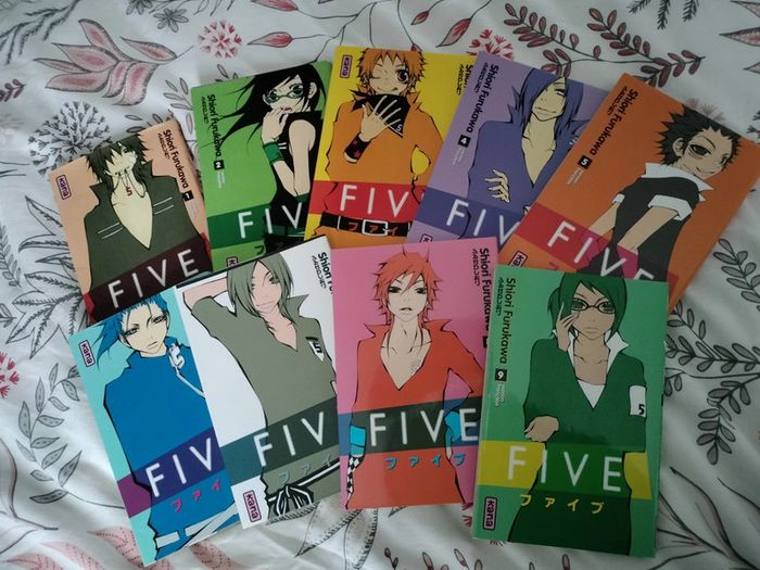Lot de 9 manga