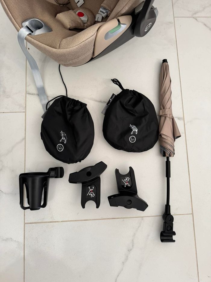 Buggy Babyzen Stokke Yo-Yo 3 Taupe neuve complet emballée avec ces accessoires - photo numéro 4