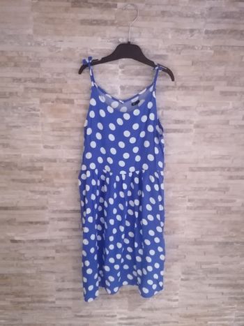 Robe à pois taille 10ans Kiabi