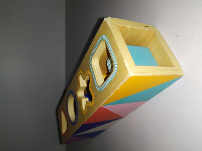 Jouet en bois éveil apprentissage forme géométrique Djeco déco - photo numéro 6