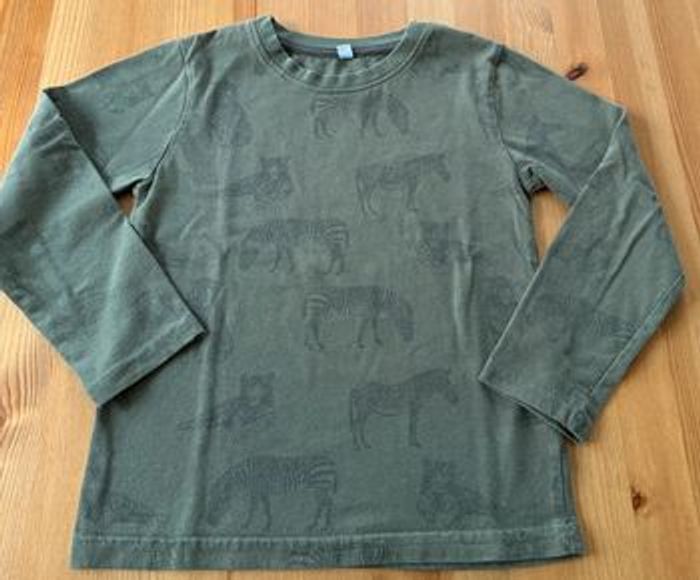 T-shirt kaki garçon