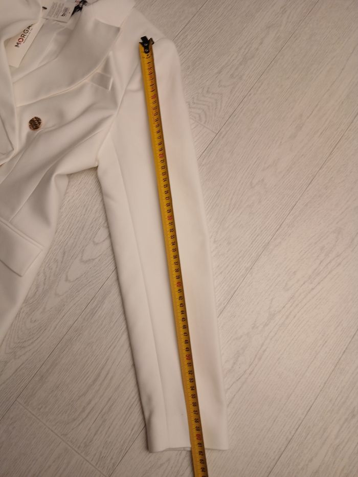 Blazer Morgan blanc Taille 38 - photo numéro 6