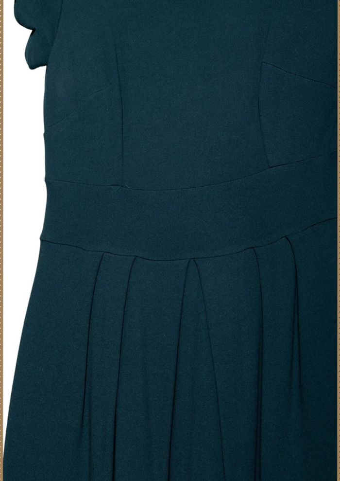 Robe bleu canard Anne Élisabeth – Taille 36 - photo numéro 6
